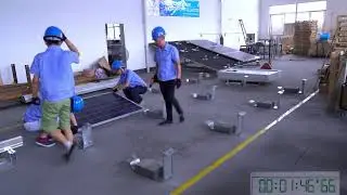 Lever solar z bracket installation video
