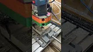 3018 pro milling aluminum  #cnc#3dprinter #like #subscribe