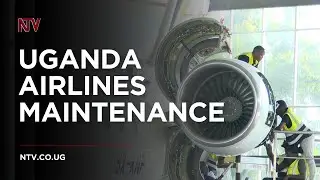 Ugandan engineers perform first in-country engine replacement for Uganda Airlines