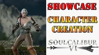 SoulCalibur VI - Character Creation showcase! Ciri, Undertale, and more!