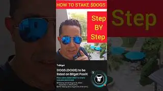 HOW TO STAKE $DOGS ON POOLX #bitget #dogs #ton #notcoin