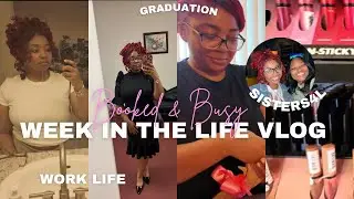 WEEKLY VLOG: 🎓 Graduation Weekend, Beauty Bouquet DIY, Vendor Life, Shopping + Cooking!