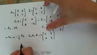 How to Express a Matrix as a Product of its Elementary Matrices?