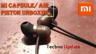 Mi Capsule/ Mi Air Piston Quick Unboxing- Xiomi Air Piston India. 999/- Rupees Only