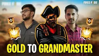 Free Fire Live - Gold to GrandMaster - Rank Push with Munnabhai and Ajjubhai - Garena Free Fire