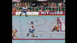 Hit the Ice Longplay (SNES Version) - Level 3 (Hardest)