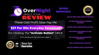 Overnight Profit Sites Review ✅An app that generates $ 517 profitable sites a day on 3 clicks.