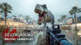 THE DINOSAUR PREY&trade; LOOKS ABSOLUTELY TERRIFYING | Ultra Realistic Graphics [4K 60FPS] DEATHGROUND