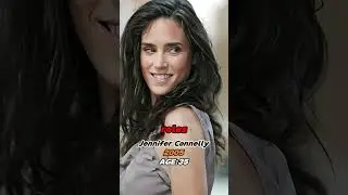 Changes in Jennifer Connelly Since Her Debut 35 Years Ago#morph #film #usa