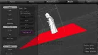 Tutorial - Skanect 1.1 - Plane Cut