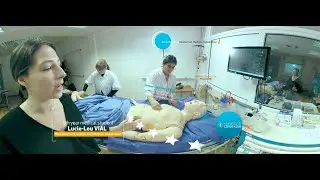 Immersion 360&deg; en anglais : centre de simulation m&eacute;dicale Nice-Harvard  - Universit&eacute; C&ocirc;te d'Azur