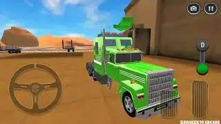 Highway Cargo Truck Transport Simulator 2018 | BIG Green Truck Transport Unlocked - Android GamePlay