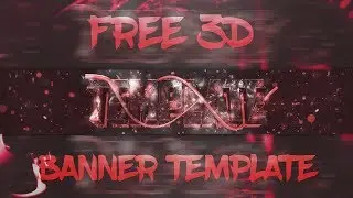 Free Cinema 4D and Photoshop Banner Template + Tutorial