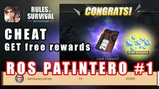 Rosversary free diamonds Cheat patintero and lucky chips (Rules Of Survival) mini games