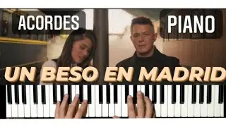 COMO TOCAR - Un Beso En Madrid - TINI & ALE SANZ // Tutorial ACORDES en PIANO