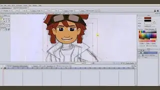 how to draw character with smart bones in anime studio (part 1)