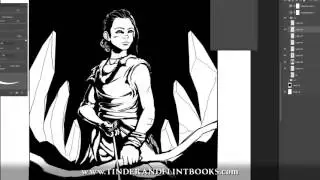 Making of Etching Art - Helga