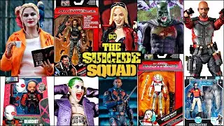 The Suicide Squad Figure Collection! Complete S.H. Figuarts, Mafex & Mattel List.