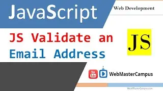 JavaScript Validate an Email Address