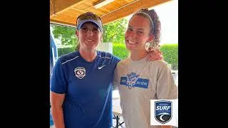 Cassidy Drago at BYU women&rsquo;s soccer camp July 2022 San Diego Surf Soccer 2007 ECNL player.