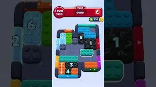 Color Block Jam level 1990 #games #gaming #gameplay#colorblockjamlevel1990