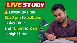 🔥5 hrs continue🔥#livestudy neet JEE upsc ssc boards banking examspreparation motivation 🔥🔥💪.