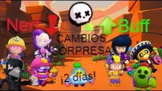 CAMBIOS SORPRESA EN EL JUEGO, NERF A CROW Y EMZ Y BUFF A BIBI / Brawl Stars