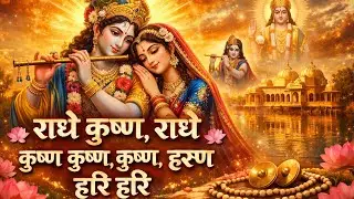 राधे कृष्ण राधे | Krishna Krishna Hari Hari | Peaceful Radha Krishna Dhun | Bhakti Meditation