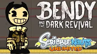 Little BENDY and the Dark Revival in Scribblenauts Unlimited!