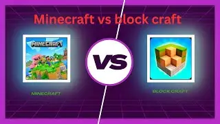 Minecraft vs block craft gameplay like this video and subscribe full video watch for end 👆