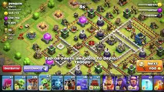 Live attack #02 Clash of Clans - Lava looning farm