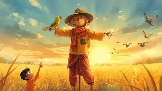 🌾 खेत के रखवाले | Guardians of the Field - A Magical Ghibli Village Story 🌾