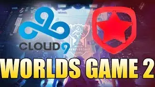 C9 vs GMB Game 2 | Knockout Play In Stage S8 LoL | Worlds 2018  Cloud9 vs Gambit Esports