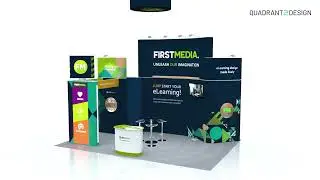 First Media Solutions Ltd 3D Render Animation | Quadrant2Design