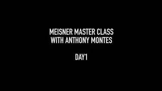 2nd Workshop - Meisner Technique at the Paris Film Academy - Day 1