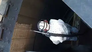 Dry ice blasting of Hydroelectric Generator 110MW