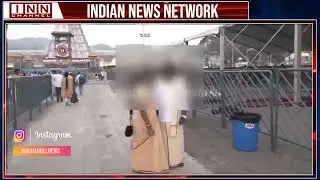 Newlywed Couple Triggers Controversy After Photoshoot In Restricted Areas Near Tirumala Temple