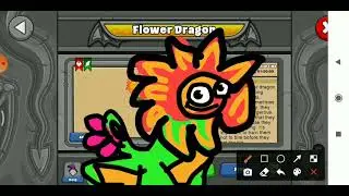 flower dragon DragonVale world