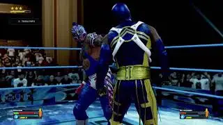 WWE 2K24 ULTIMATE SMACKDOWN|Rey Mysterio vs Spectre(SPIDACRIM)