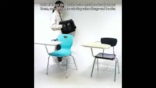 School Chair With Writing Pad#chair #school