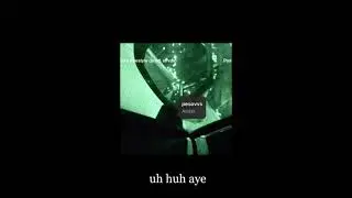 pesovvs - positive freestyle (prod. pope3x) (OFFICIAL LYRIC VIDEO) / (OFFICIAL VISUALISER)