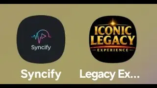 Iconic Legacy App+ Syncify Album Fast forward night