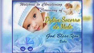Live streaming of Dylan Socorro De Melo's Baptism | 17.05.2025 at 13:00 BST | 17:30 IST