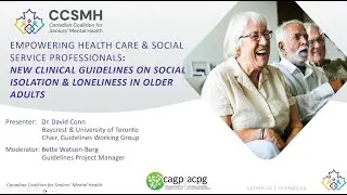 Clinical Guidelines on Social Isolation and Loneliness in Older Adults (2024)