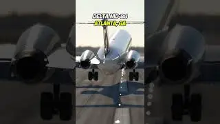 Delta MD88 Atlanta KATL Landing Plane Spotting #msfs2020 #aviation