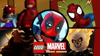 LEGO Marvel Super Heroes | Deadpool All Cutscenes