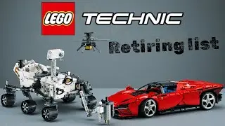 Every Lego Technic and Botanical set retiring in 2026