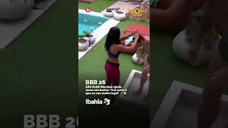 BBB 26: Maxiane ajuda Jonas em banho: 'Tua sorte &eacute; que eu sou muito legal'