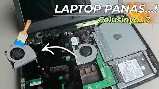 Solusi Laptop ASUS X441U Cepat Panas & Sering Mati Sendiri! Tanpa Ganti Part.