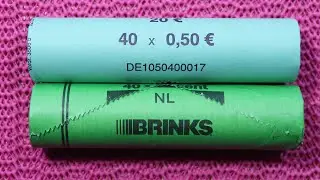 50 Cent Euro Coin Roll Hunting NL